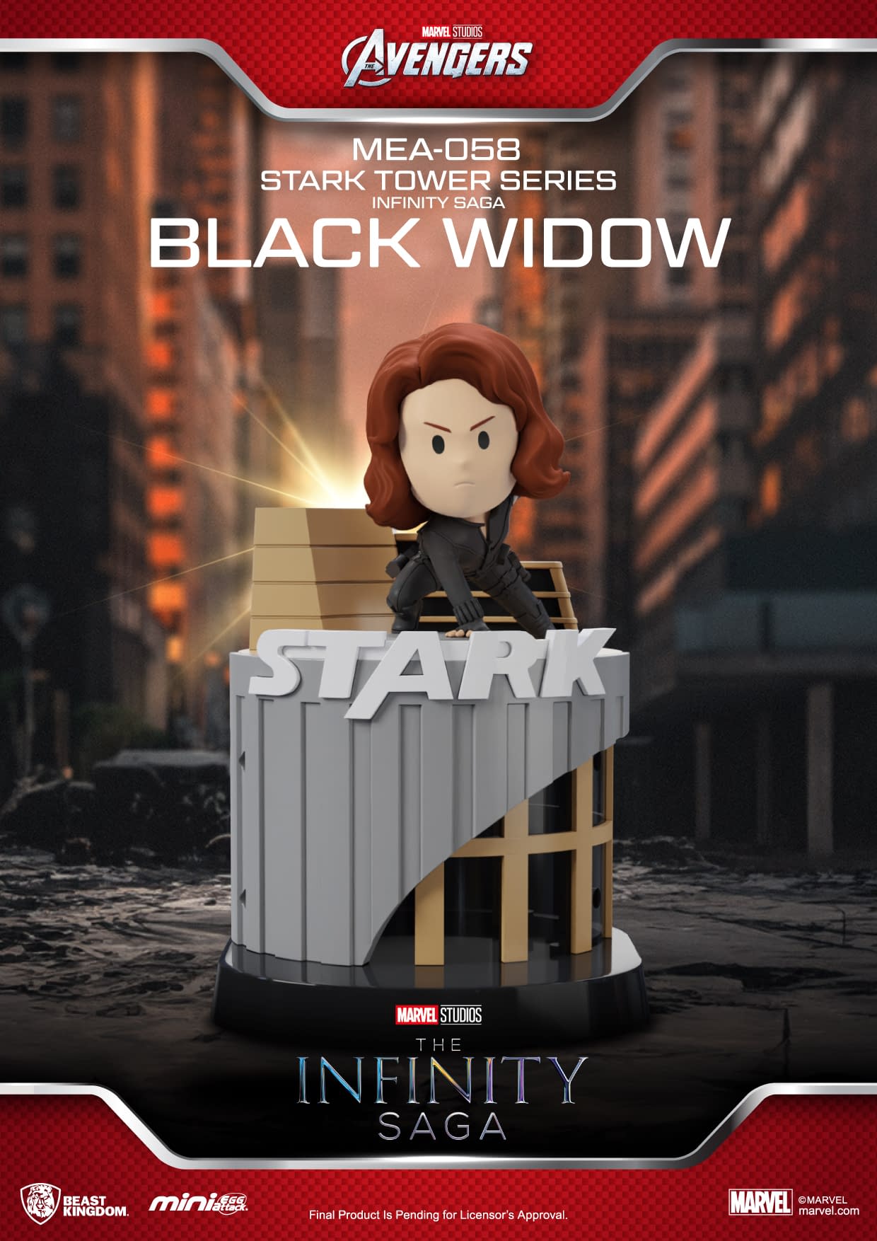 Build the Avengers Infinity Saga Stark Tower with Beast Kingdom