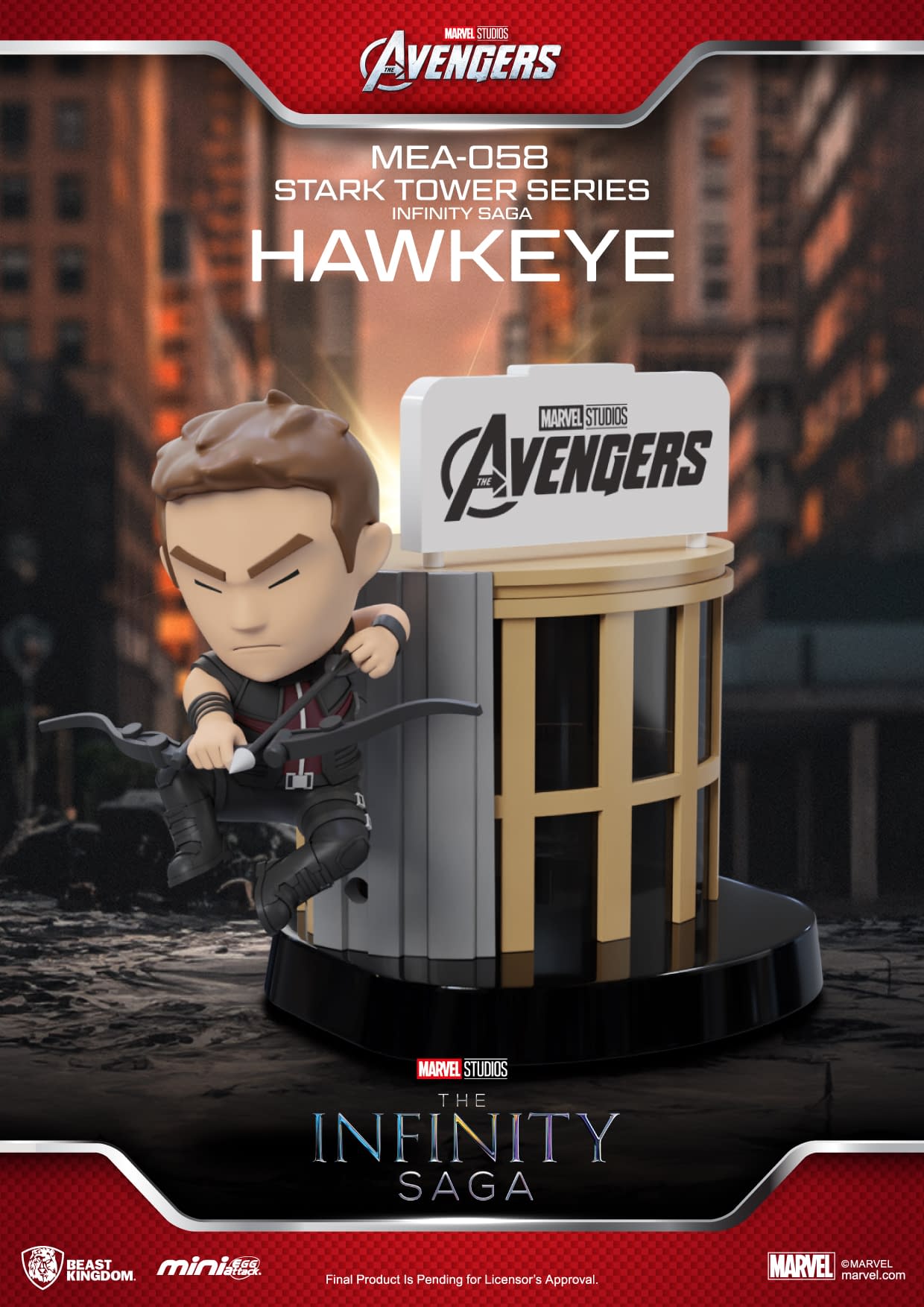 Build the Avengers Infinity Saga Stark Tower with Beast Kingdom