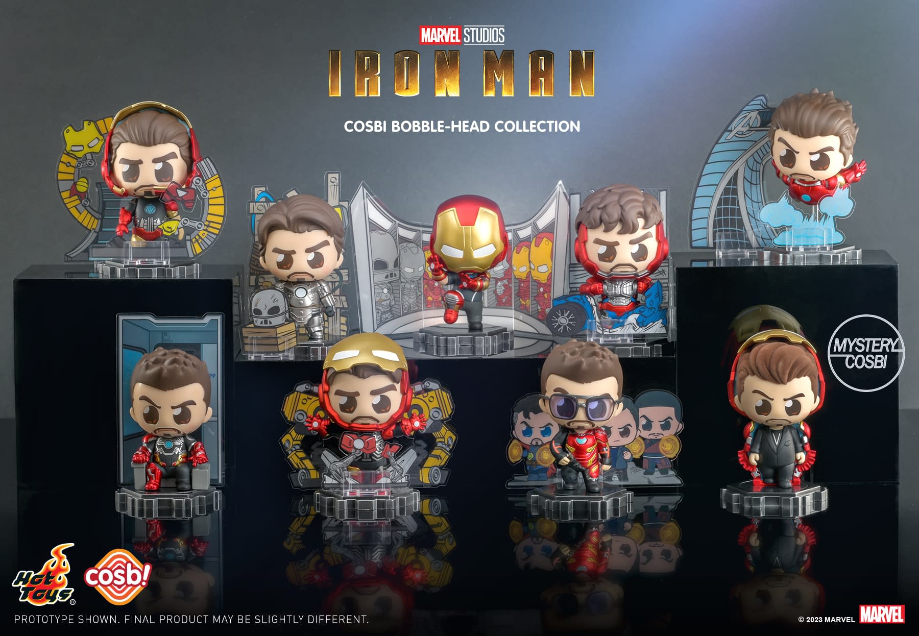 Hot Toys Celebrates 15 Years of Iron Man with New Cosbi Collection