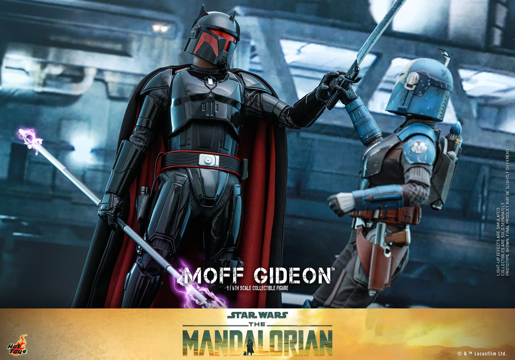 Moff Gideon Suits with Hot Toys For A New The Mandalorian Figure 