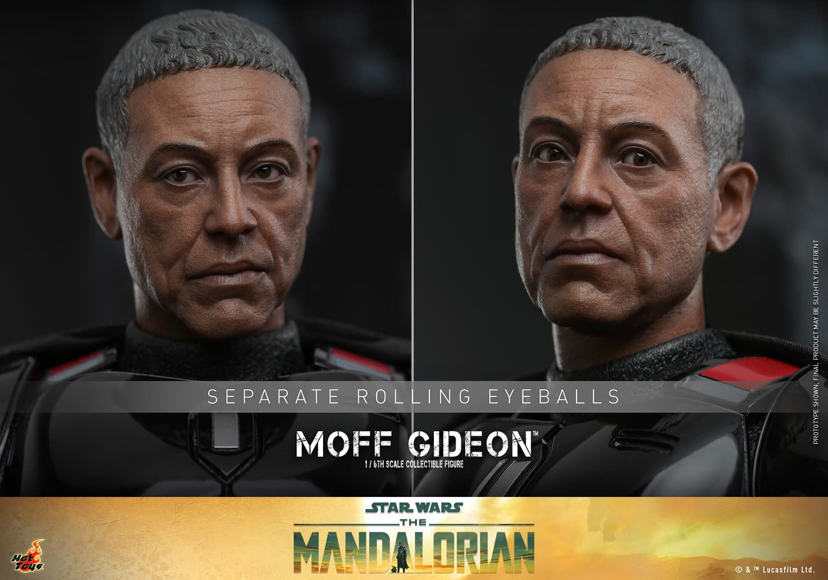 Moff Gideon Suits with Hot Toys For A New The Mandalorian Figure 