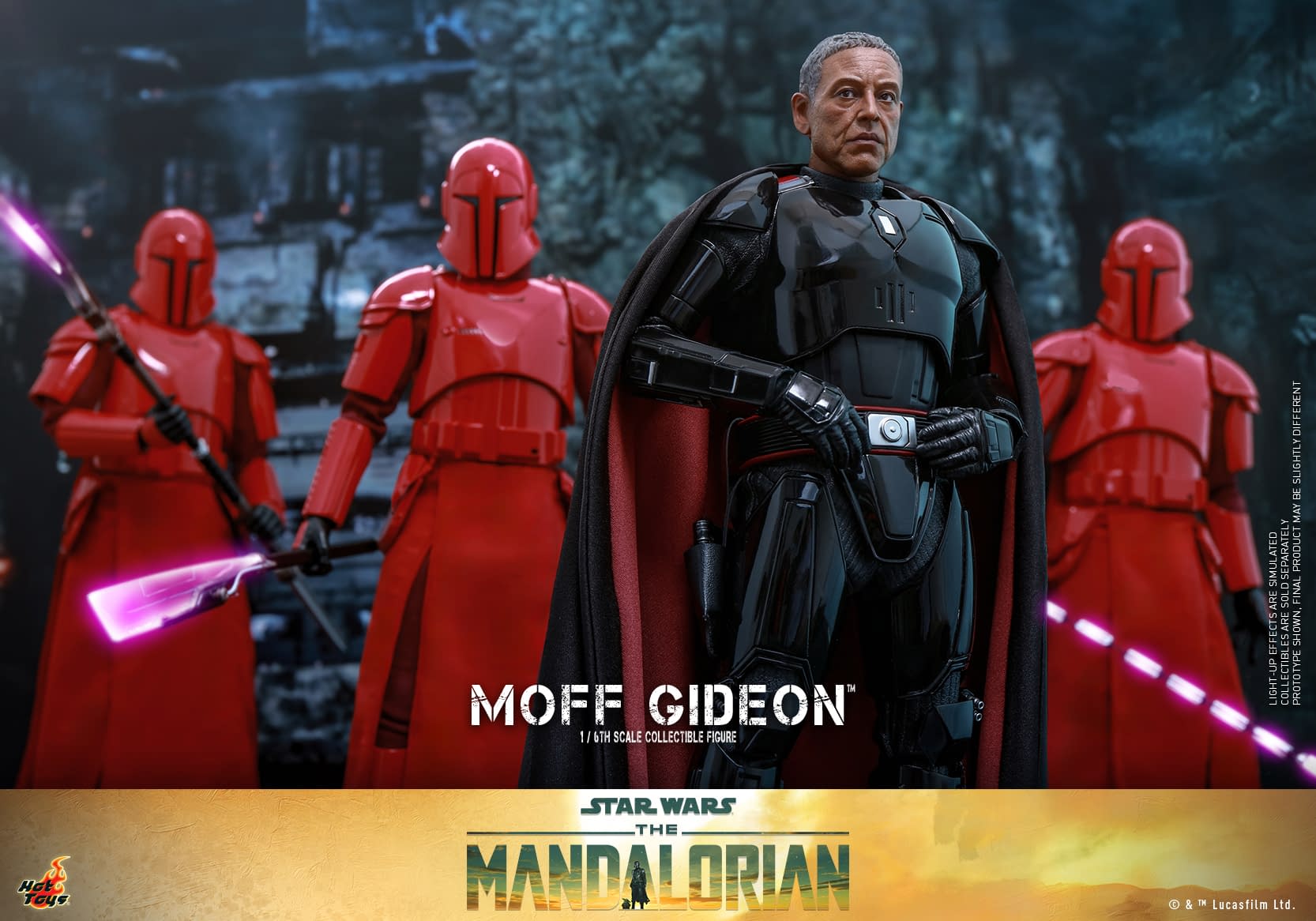 Moff Gideon Suits with Hot Toys For A New The Mandalorian Figure 