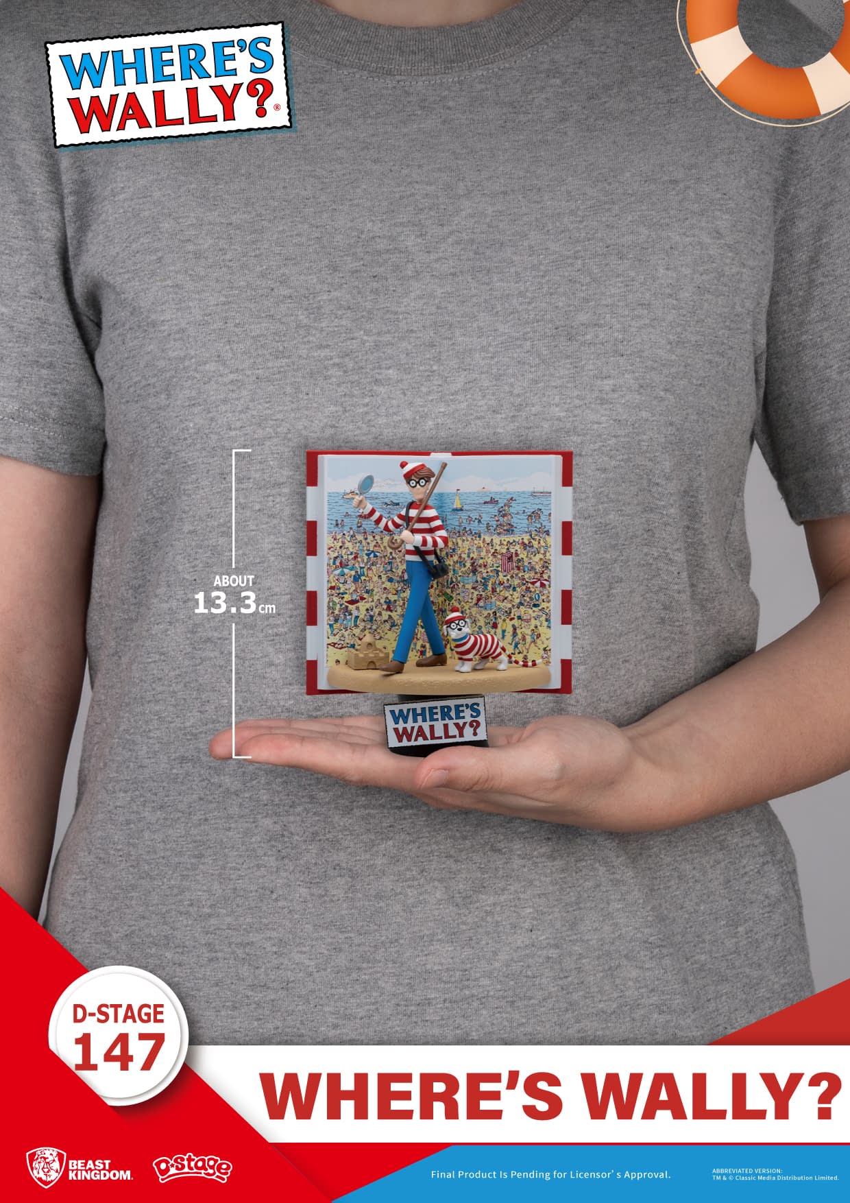 Beast Kingdom Searches for Waldo with New Where's Waldo Statue