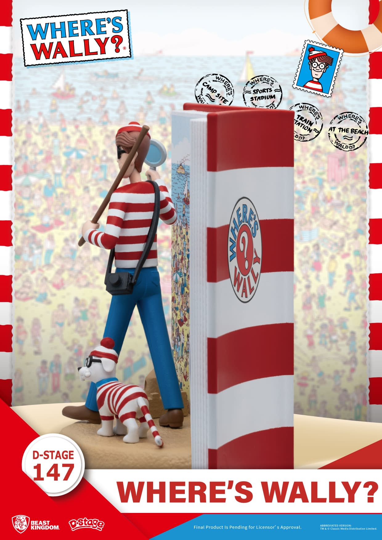 Beast Kingdom Searches for Waldo with New Where's Waldo Statue