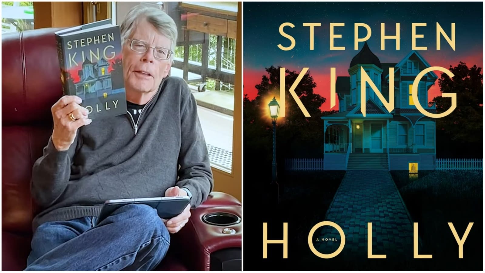 Holly: Stephen King Reads From Upcoming Holly Gibney Novel (VIDEO)