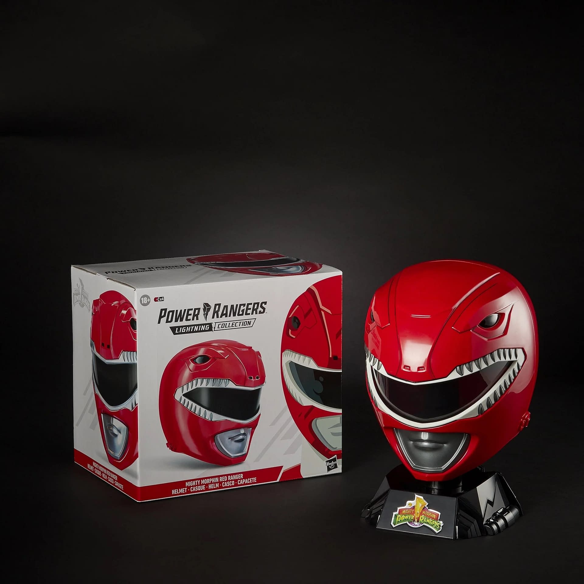 Power Rangers Red Ranger 1:1 Replica Helmet Returns to Hasbro 