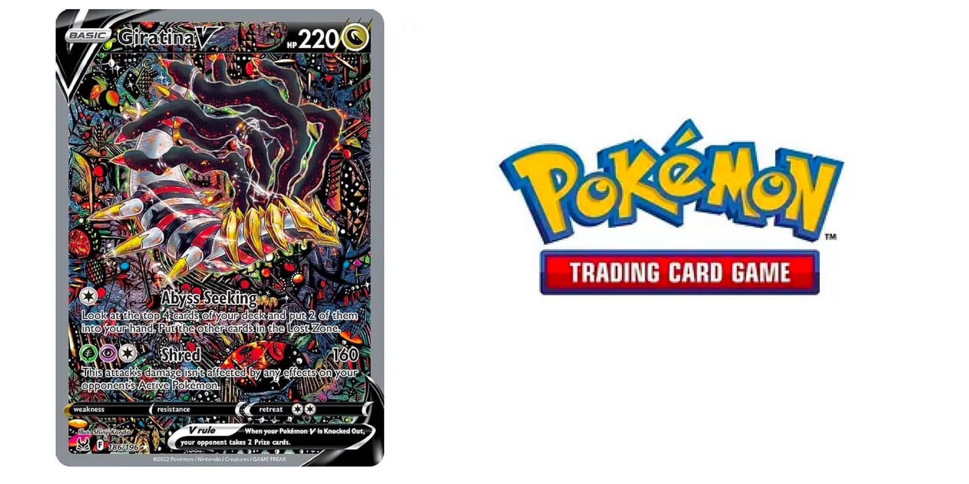 Giratina V Pokemon Card Promo Card