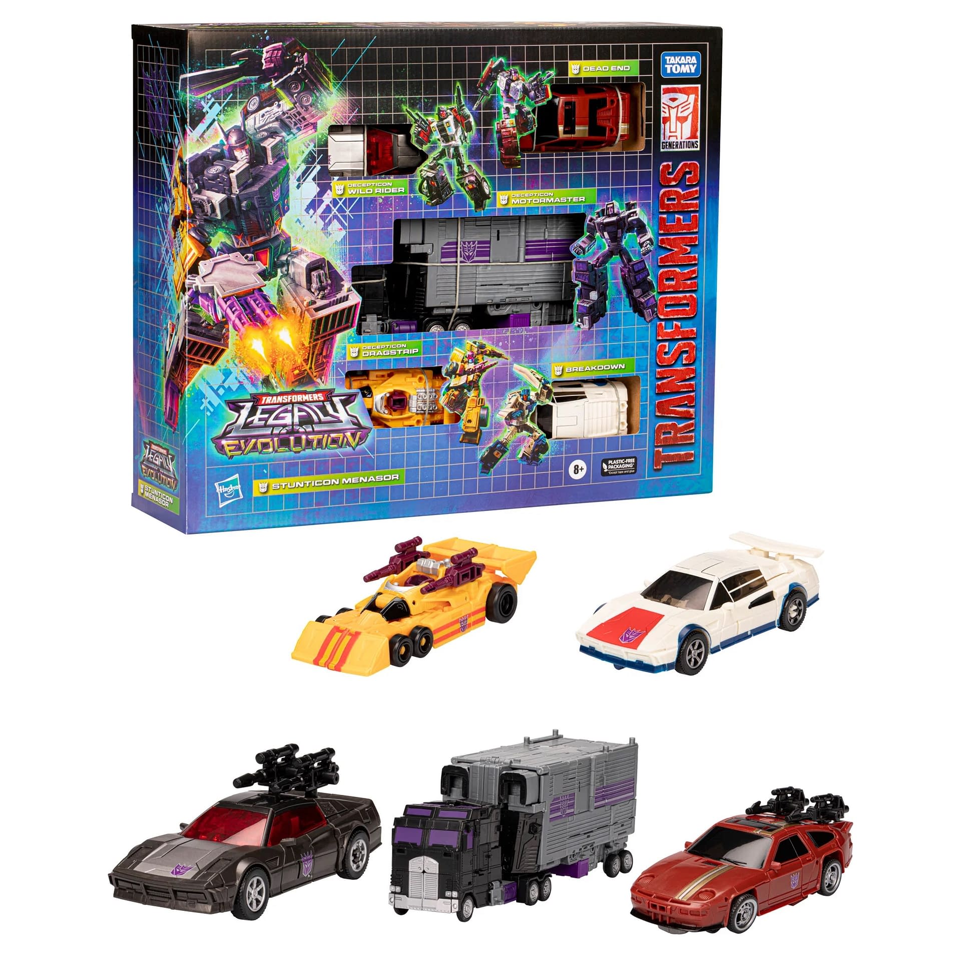 Hasbro Announces Transformers Stunticon Menasor Multipack