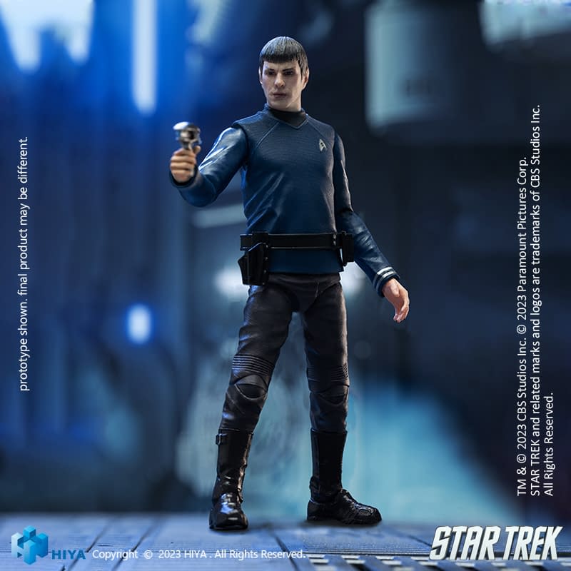 Spock is Joining Hiya Toys New 1/18 Star Trek (2009) Figure Line