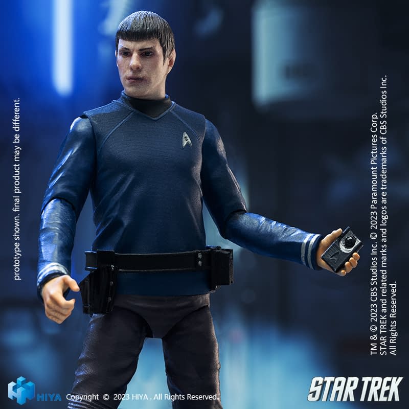 Spock is Joining Hiya Toys New 1/18 Star Trek (2009) Figure Line