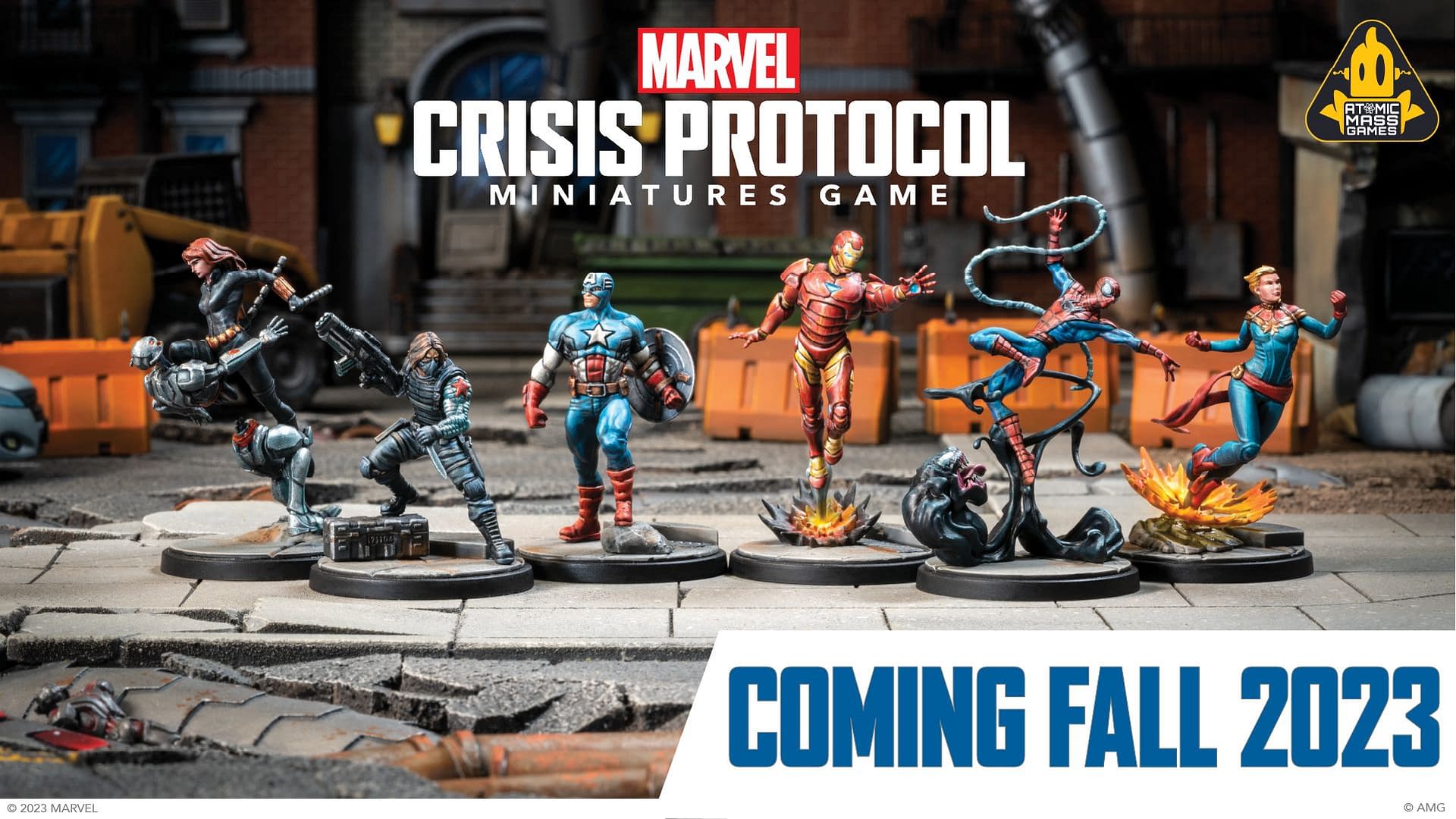 Marvel Crisis Protocol Earth’s Mightiest Core Set Revealed