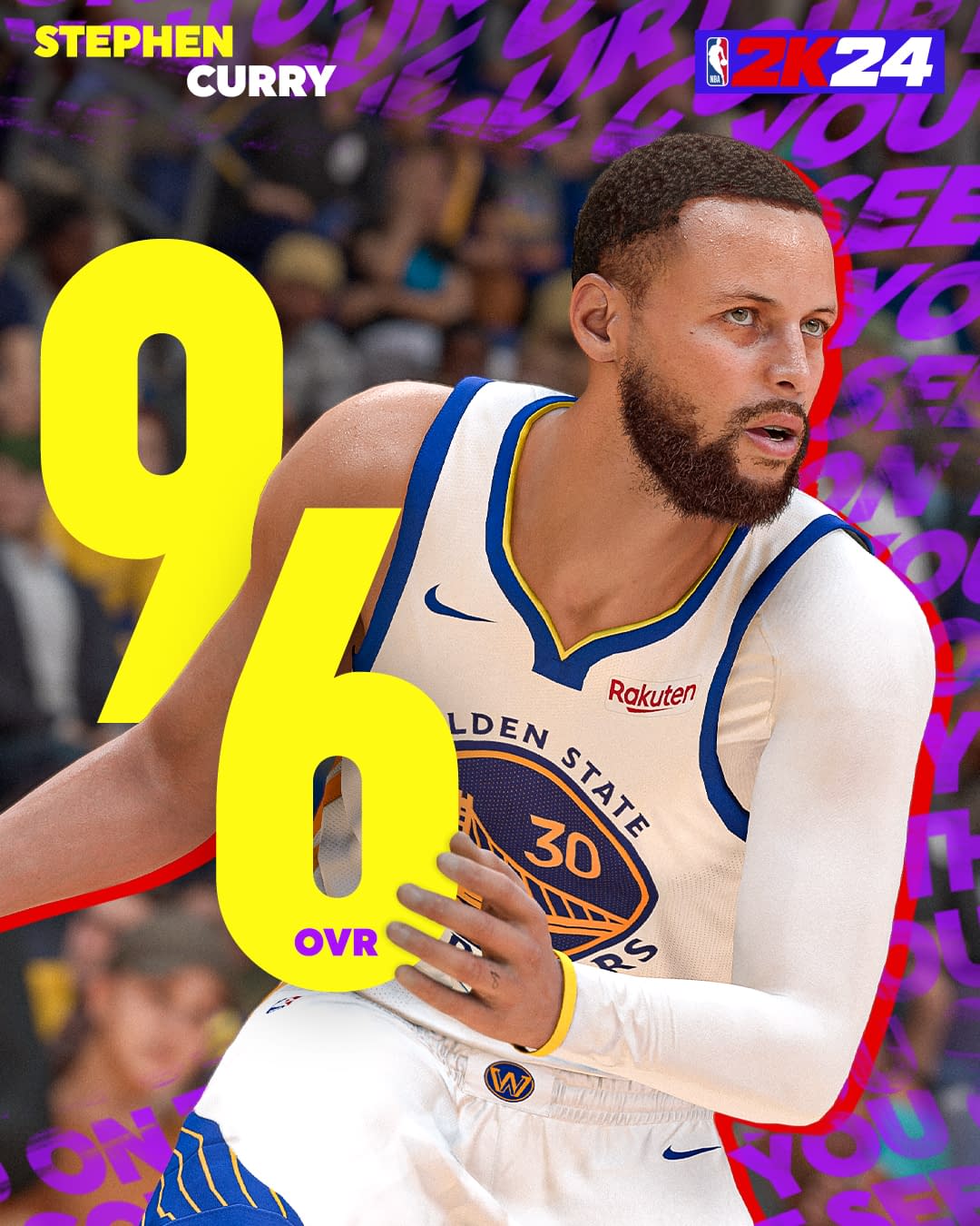 Golden State Warriors official NBA 2K24 player ratings