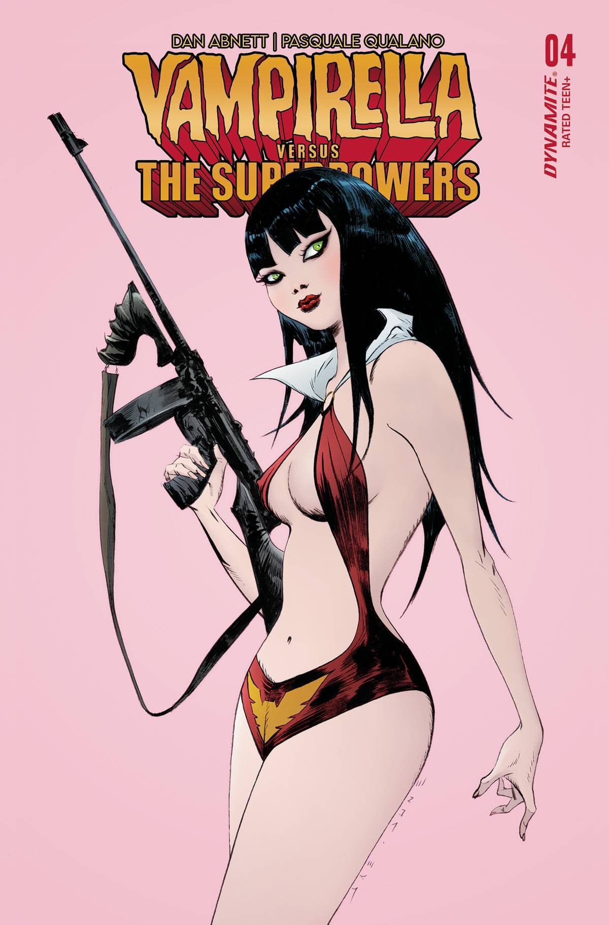 Cover image for Vampirella Vs. The Superpowers #4