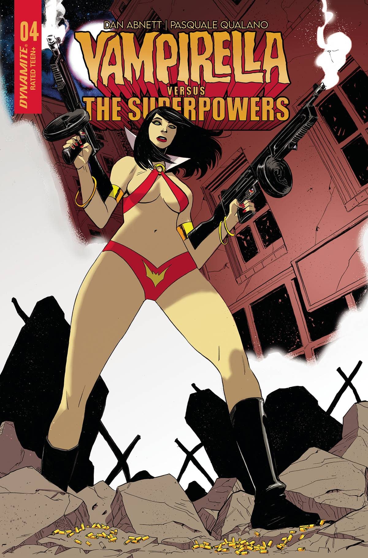Cover image for VAMPIRELLA VS SUPERPOWERS #4 CVR C MOSS