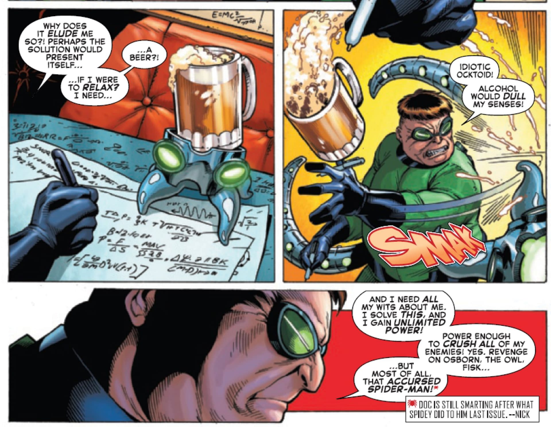 Doctor Octopus (Otto Octavius) In Comics Powers, Enemies, History