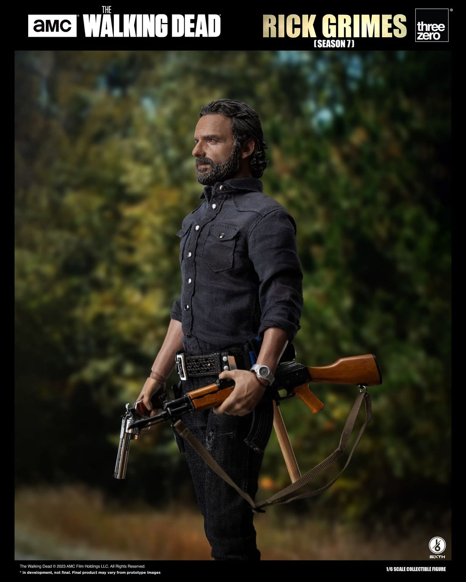 Threezero Enters the Apocalypse with 1/6 The Walking Dead Rick Grimes