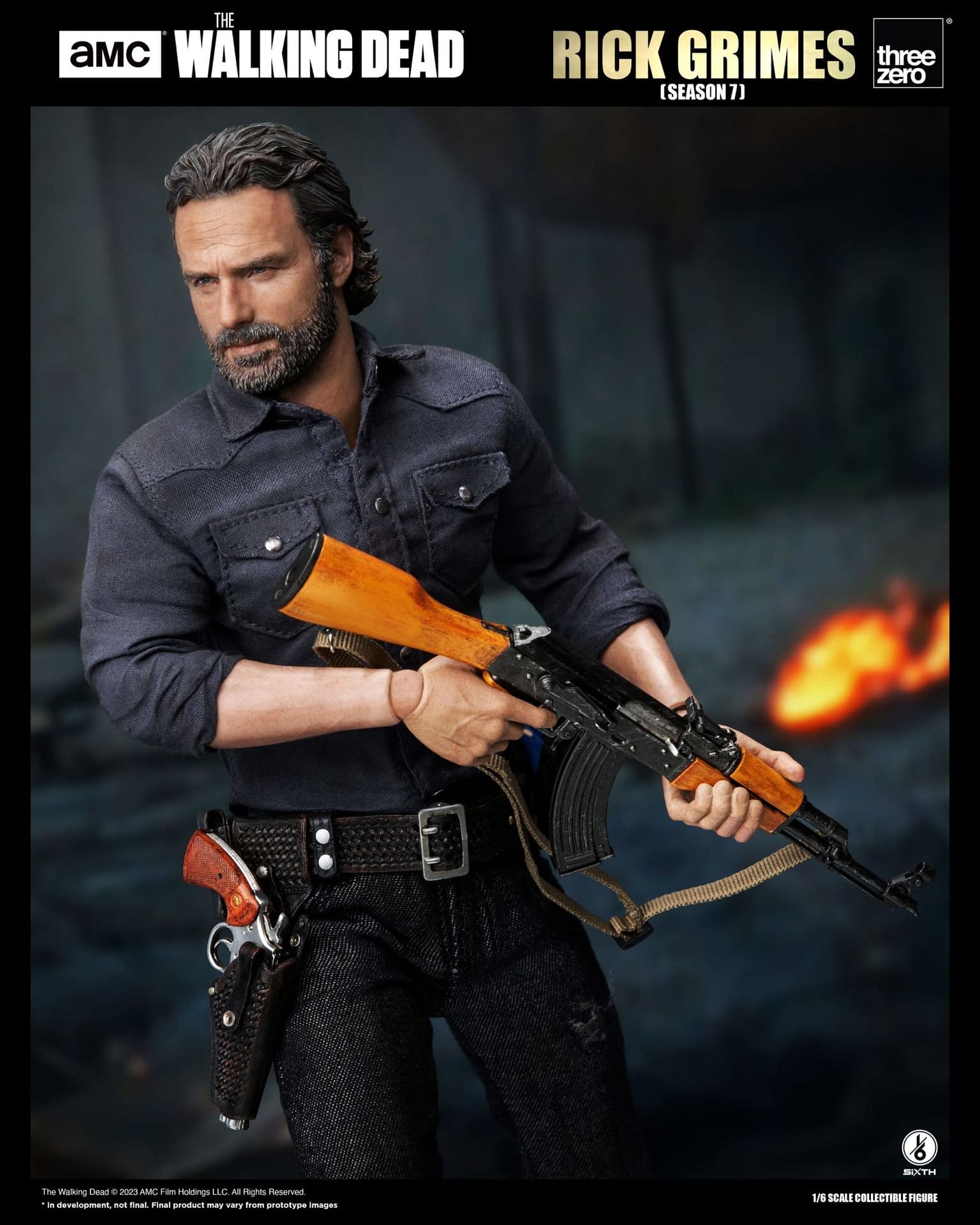 Threezero Enters the Apocalypse with 1/6 The Walking Dead Rick Grimes