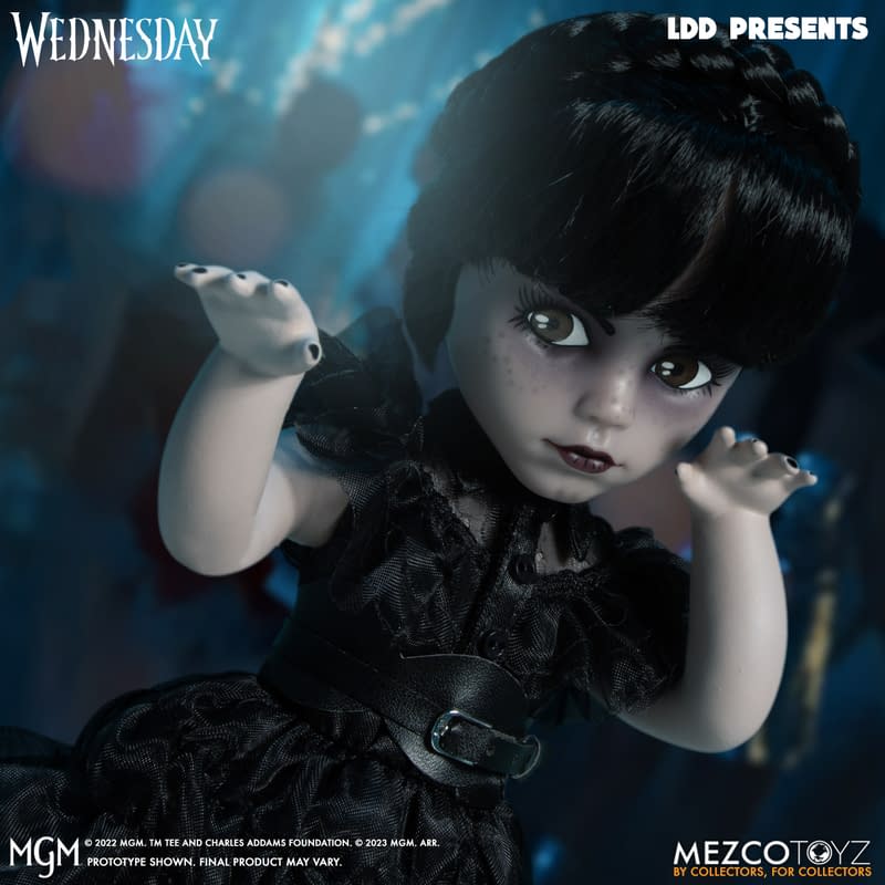 Poupée Mercredi Dancing, Living Dead Dolls Presents - Wednesday