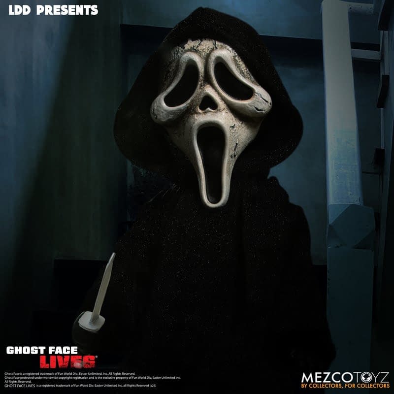 Mezco Toys Debuts 'Scream VI' Ghost Face Collectible