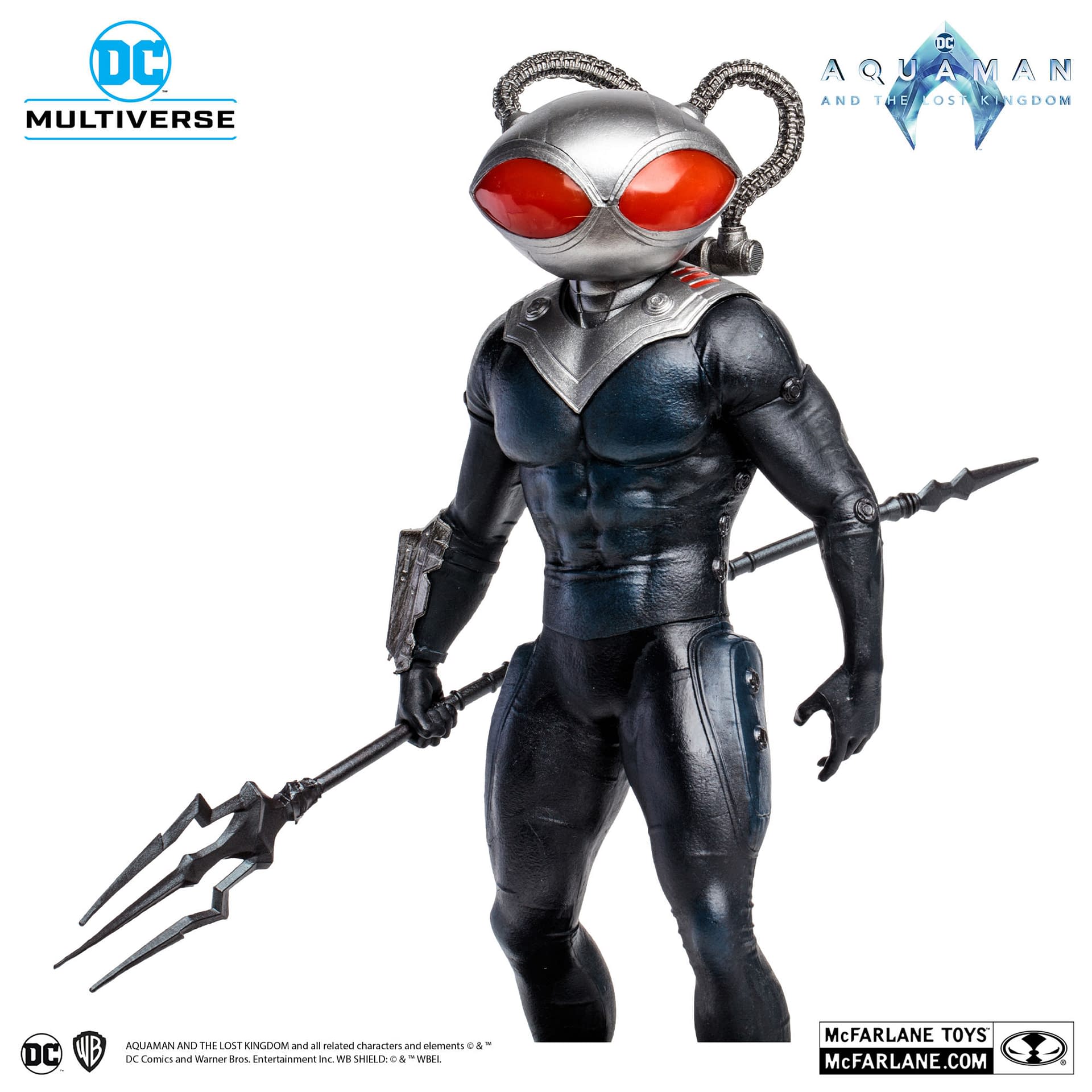 Black Manta Has Acquired the Black Trident with New McFarlane Statue