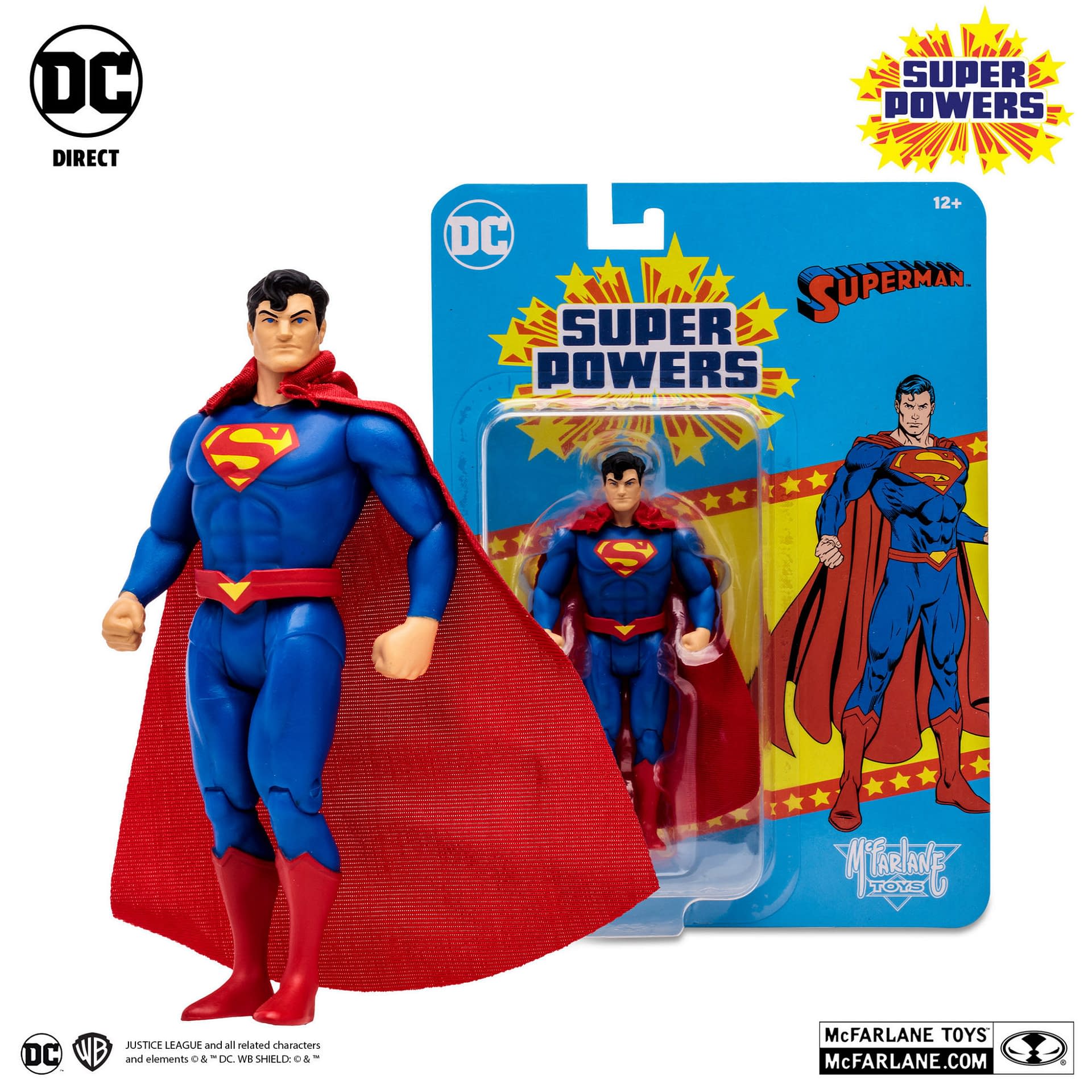 DC Direct Classic Animation Limited Edition Superman Figurine