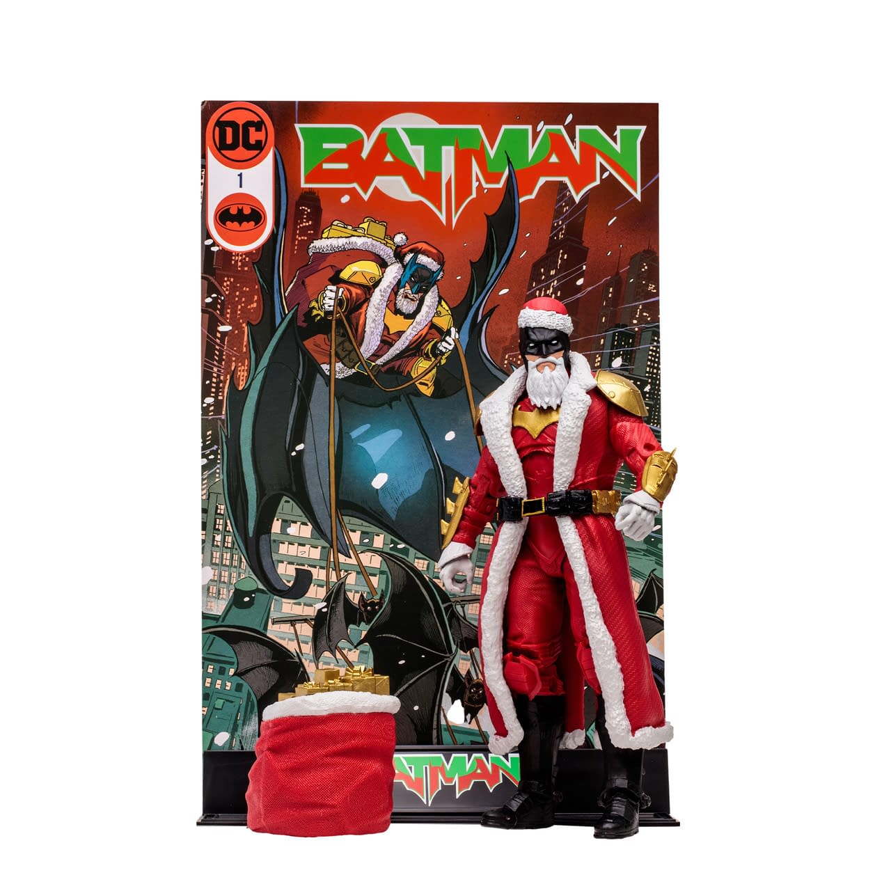 McFarlane Toys Store Exclusive Debuts a New Batman with Holiday Cheer