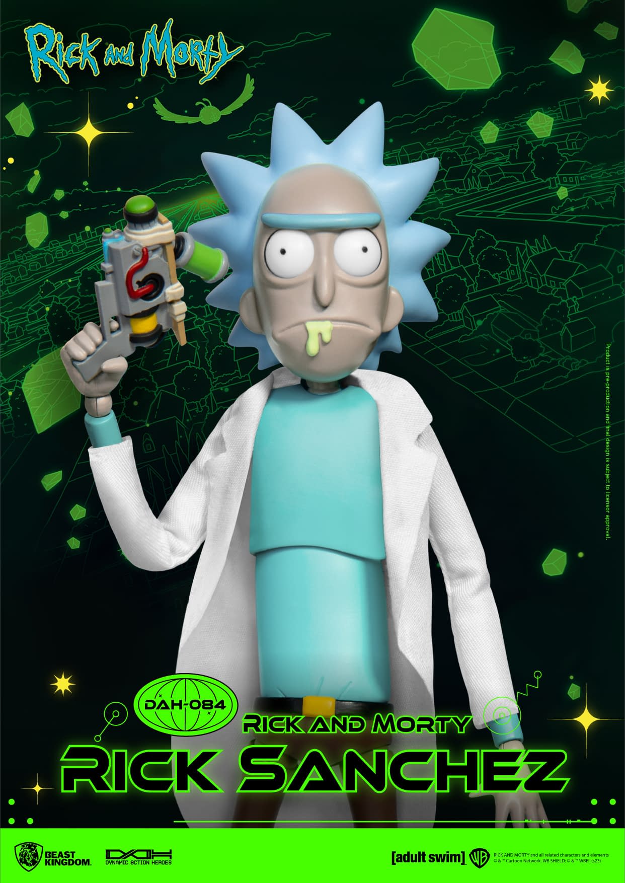 Get Schwifty with Beast Kingdom New Rick and Morty DAH Figures