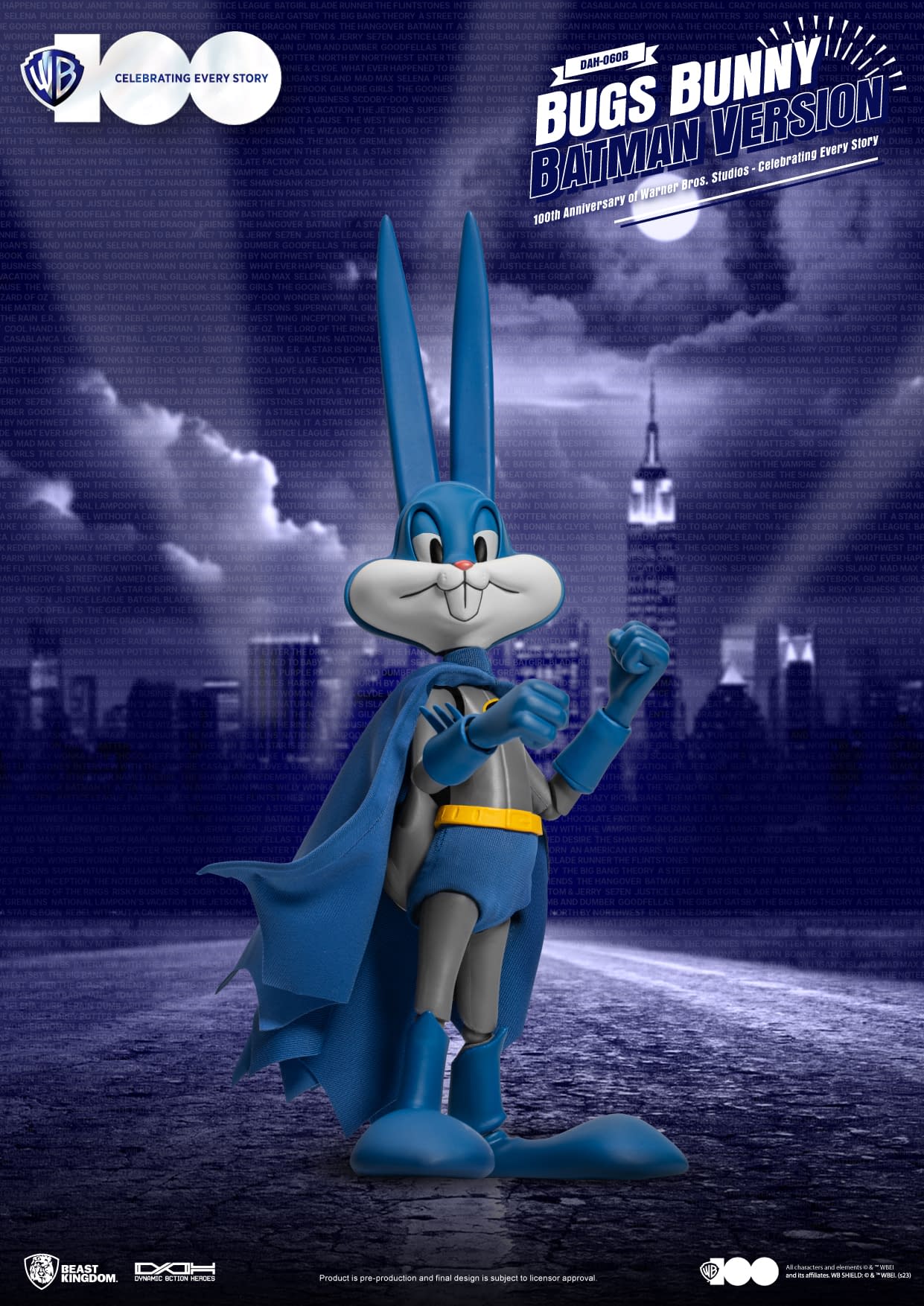 Bugs Bunny Batman Takes on the Night with Beast Kingdom's DAH