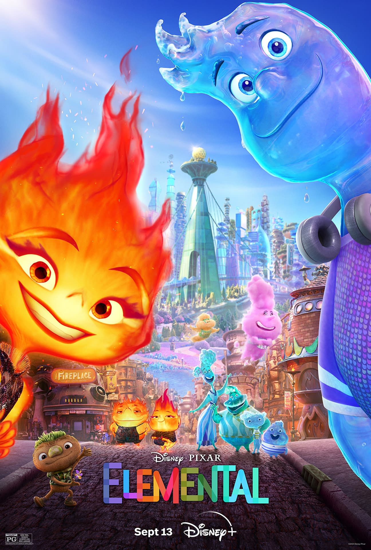Elemental Sets Disney+ On Fire [In A Good Way With A Massive Debut]