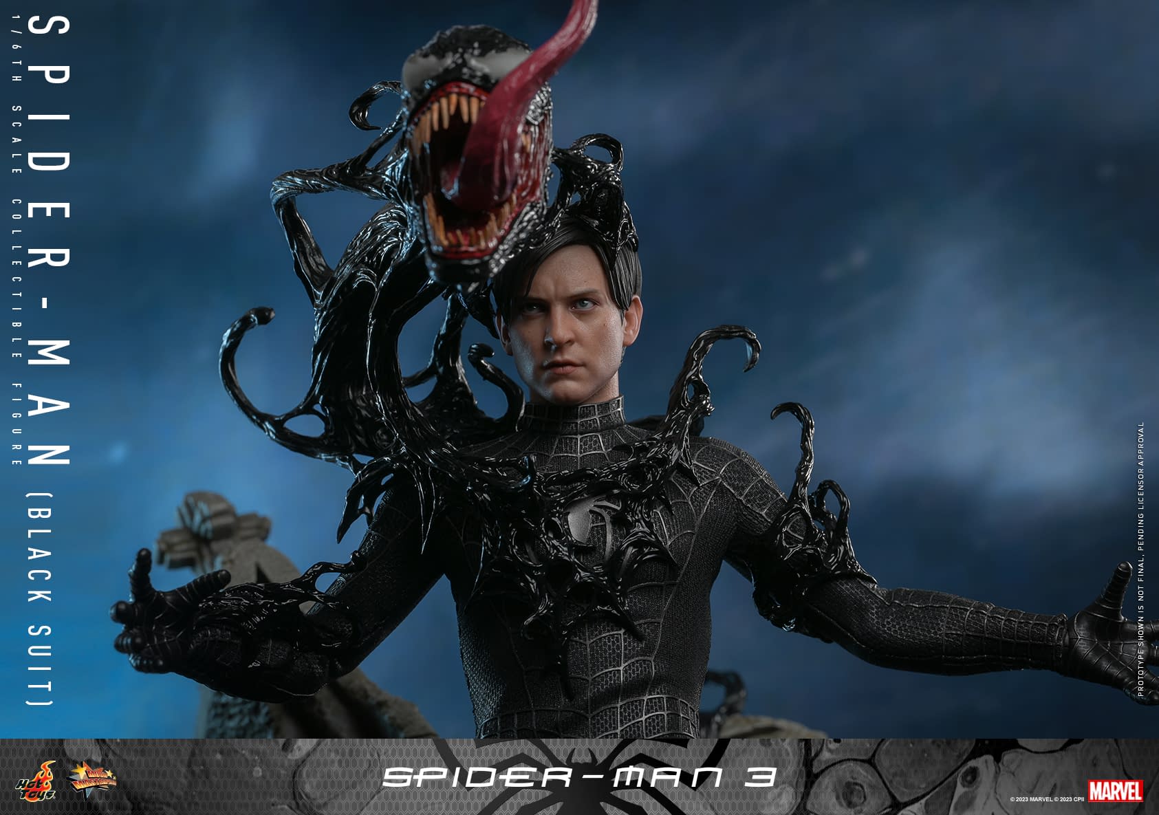 Marvel's Spider-Man 2: New look at black suit revealed by Hot Toys