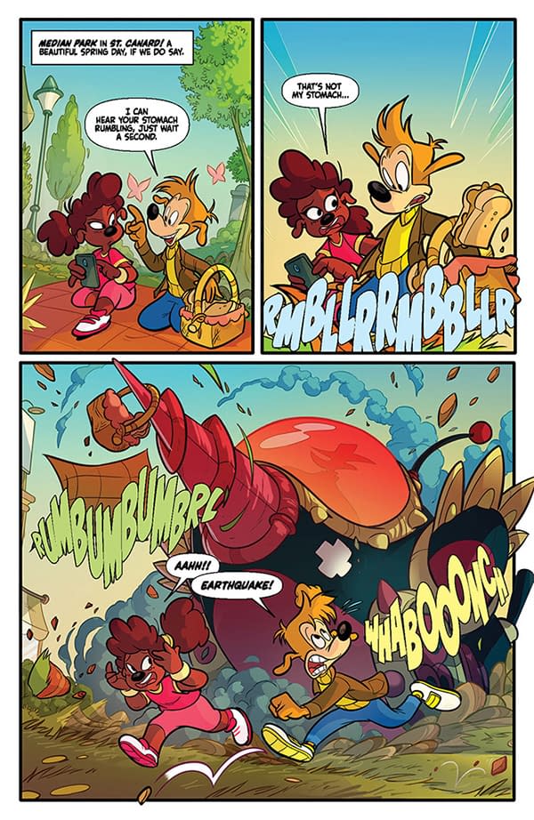 Interior preview page from Negaduck #1