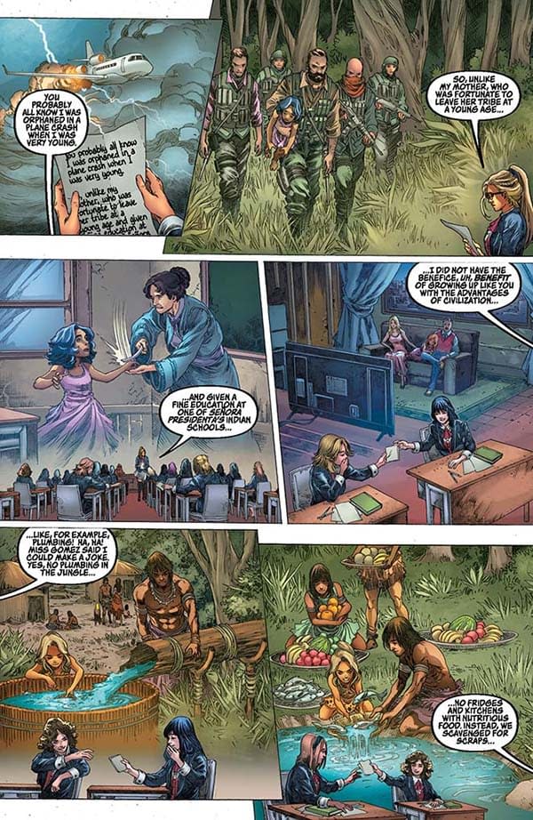 Sheena: Fatal Exams #1 Preview: Jungle Queen vs. High School