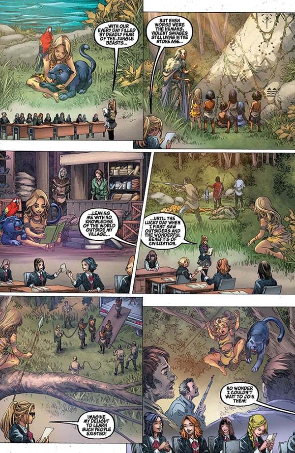 Sheena: Fatal Exams #1 Preview: Jungle Queen vs. High School
