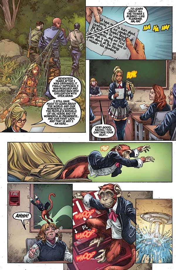 Sheena: Fatal Exams #1 Preview: Jungle Queen vs. High School