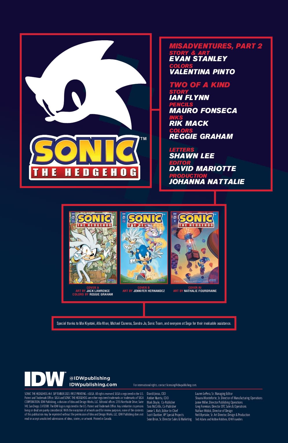 Hedgehogs Can't Swim: Sonic the Hedgehog (IDW): Issue 9