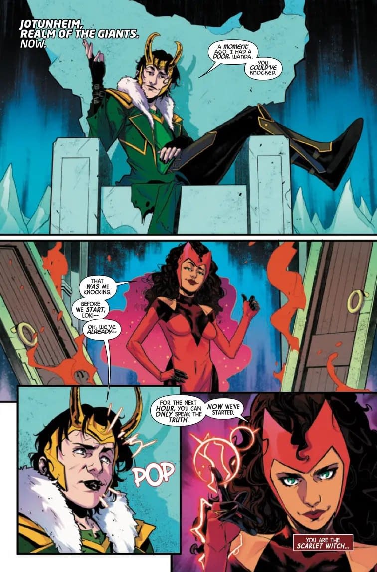 Loki shows up in Scarlet Witch #8 : r/loki