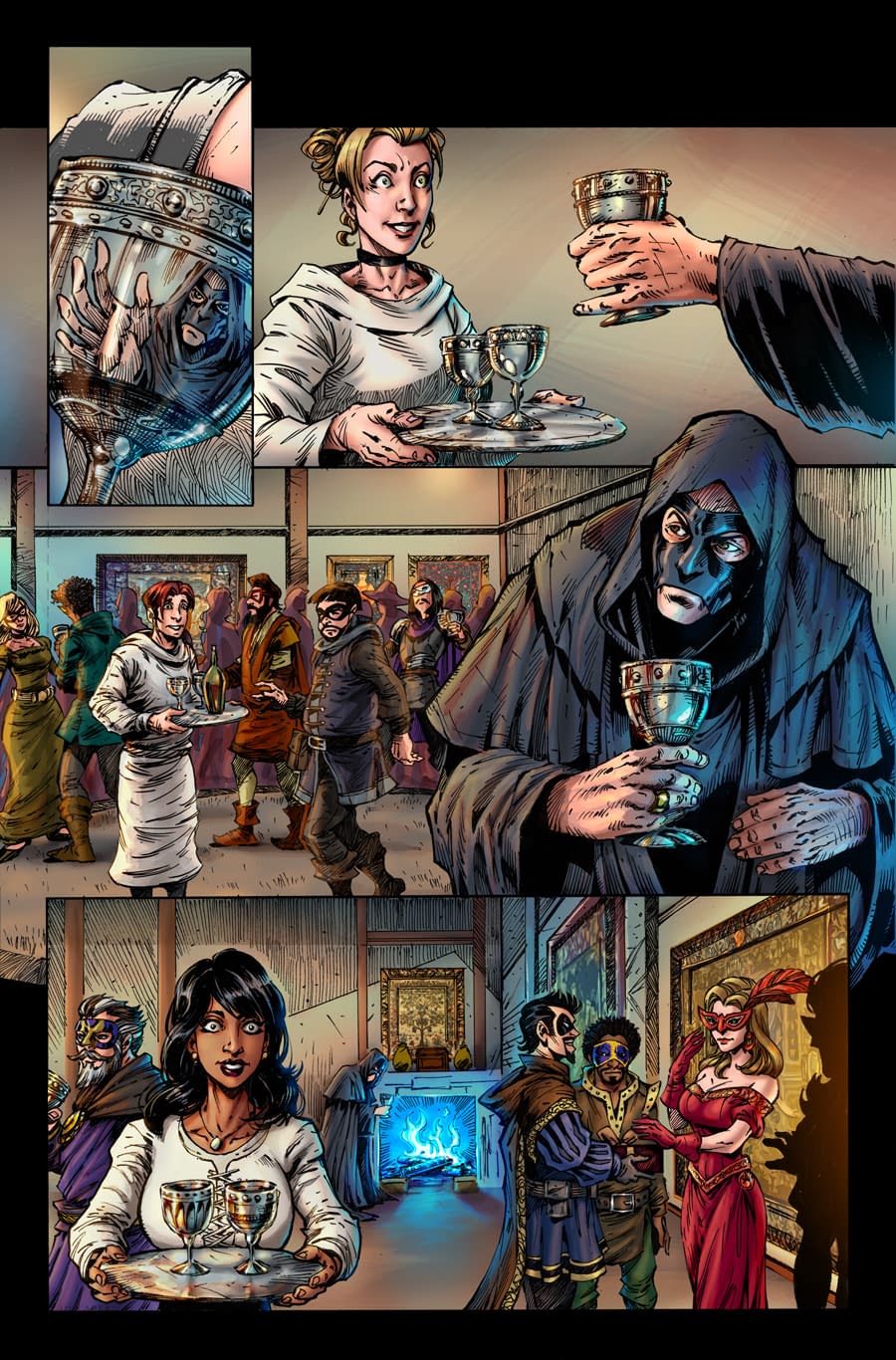 Wheel of Time: The Great Hunt #1 Preview: Darkfriends or Frenemies?