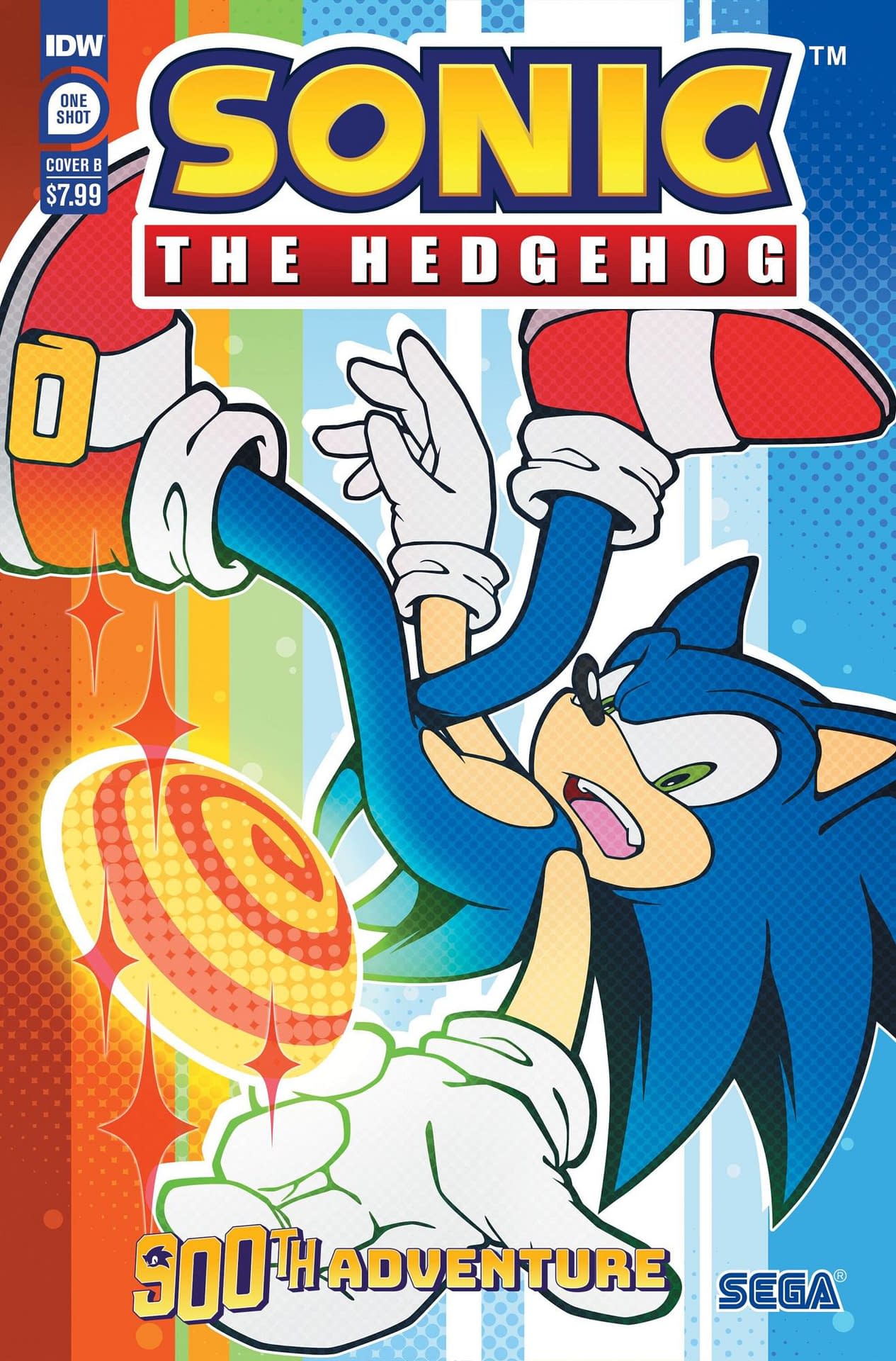 AUG180798 - SONIC THE HEDGEHOG #10 CVR B YARDLEY - Previews World