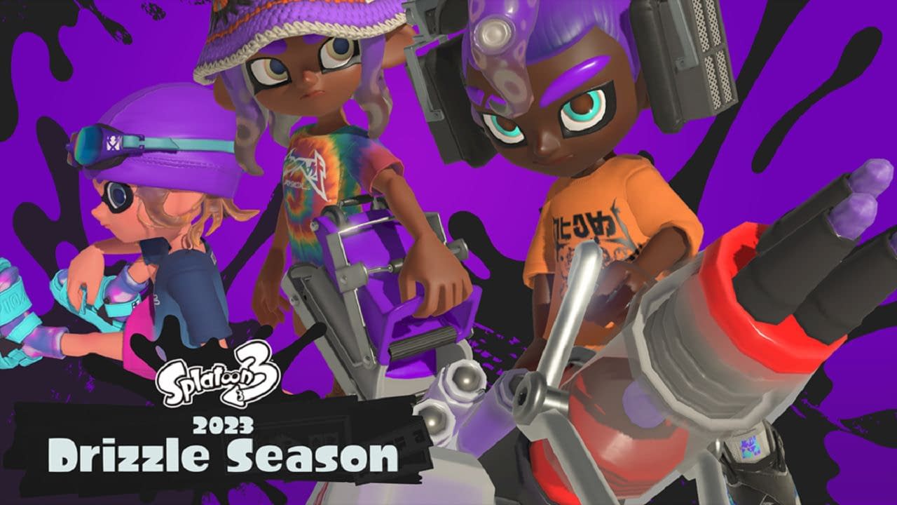 Splatoon 3 Celebrates Its Anniversary With Drizzle Season 2023