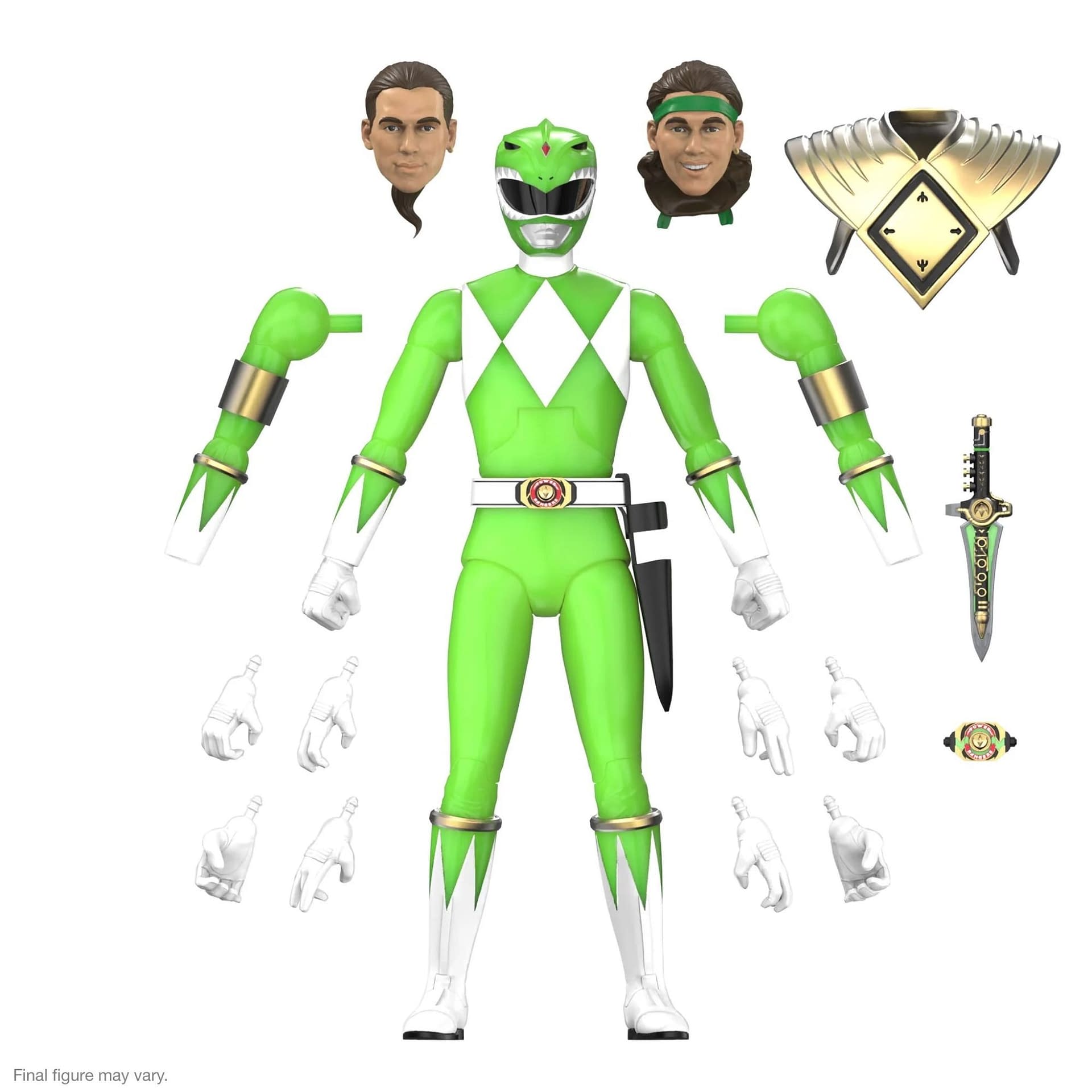 Power Rangers Green Ranger Glows with Super7's New Ultimates Figure