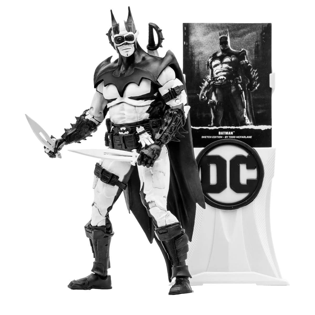 McFarlane Toys Debuts New Batman: White Knight Sketch Edition Statue 