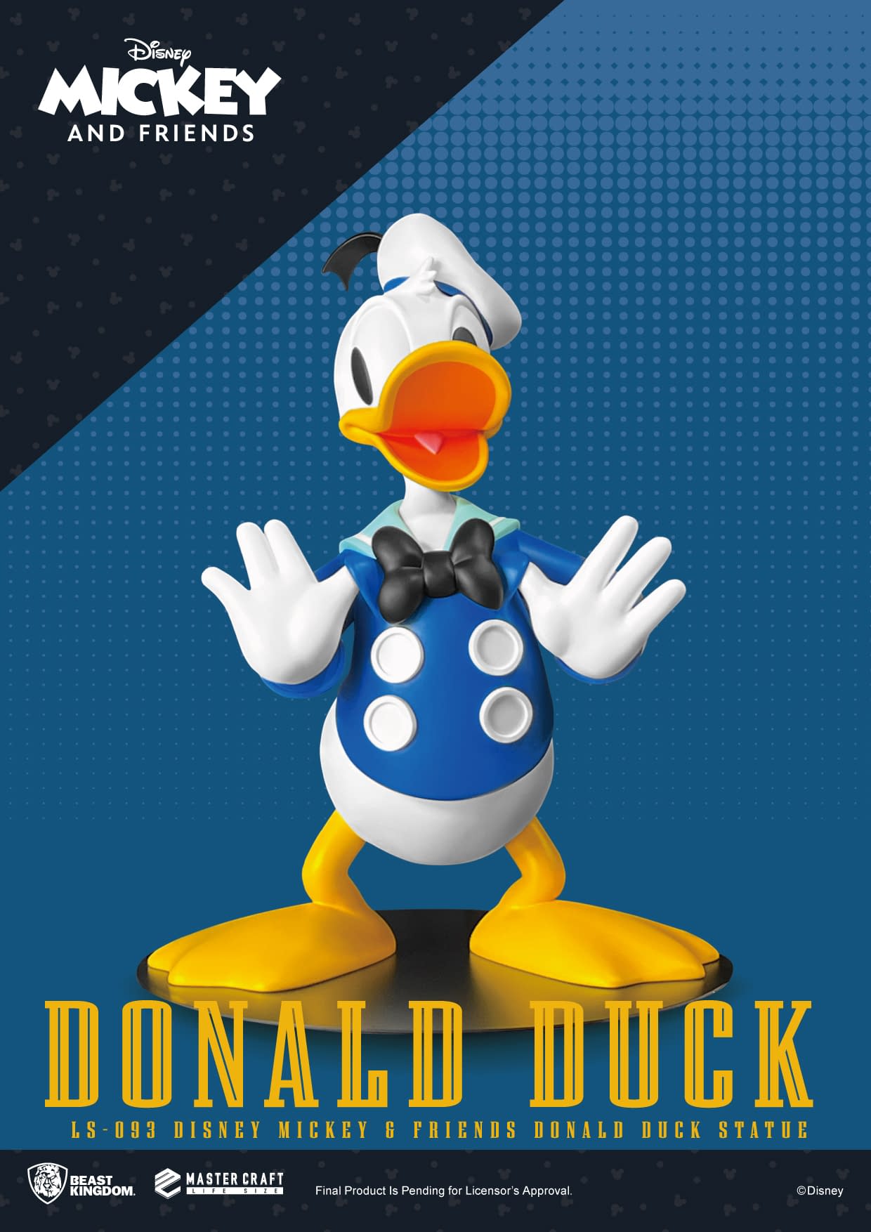 Beast Kingdom Debuts Life-Size Mickey Mouse and Friends Statues 