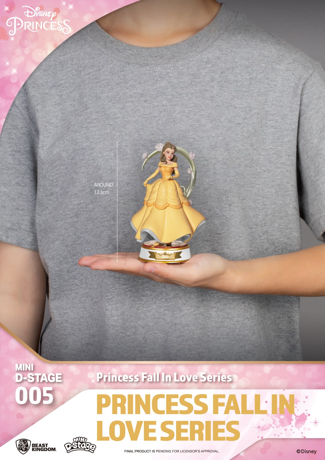 Disney Princess Falling in Love Dioramas Revealed by Beast Kingdom 