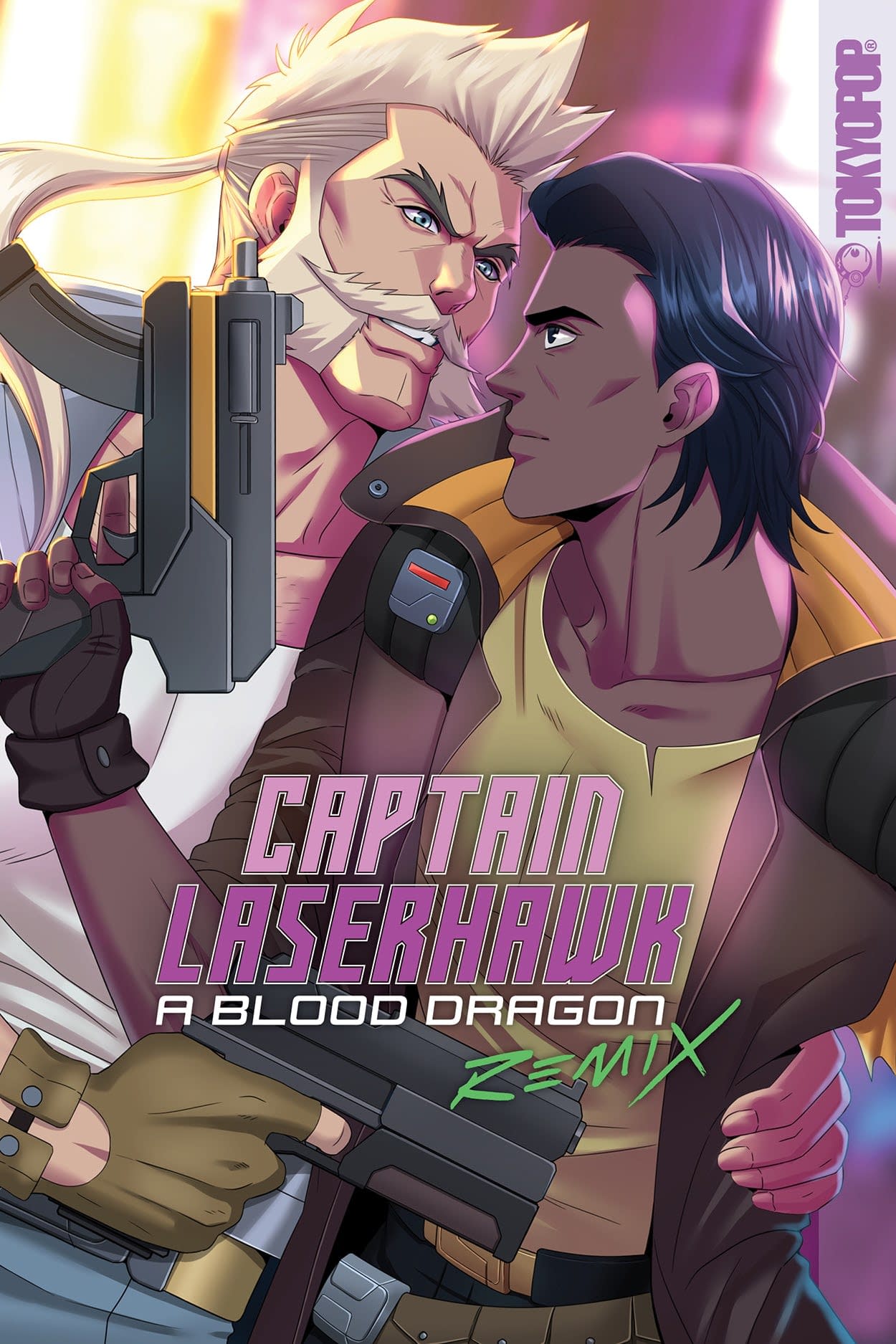 Captain Laserhawk BL Manga from Tokyopop as Prequel to Netflix Anime