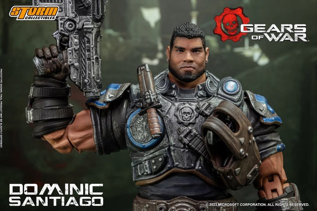  Storm Collectibles 1/12 Augustus Cole Gears of War : Toys &  Games