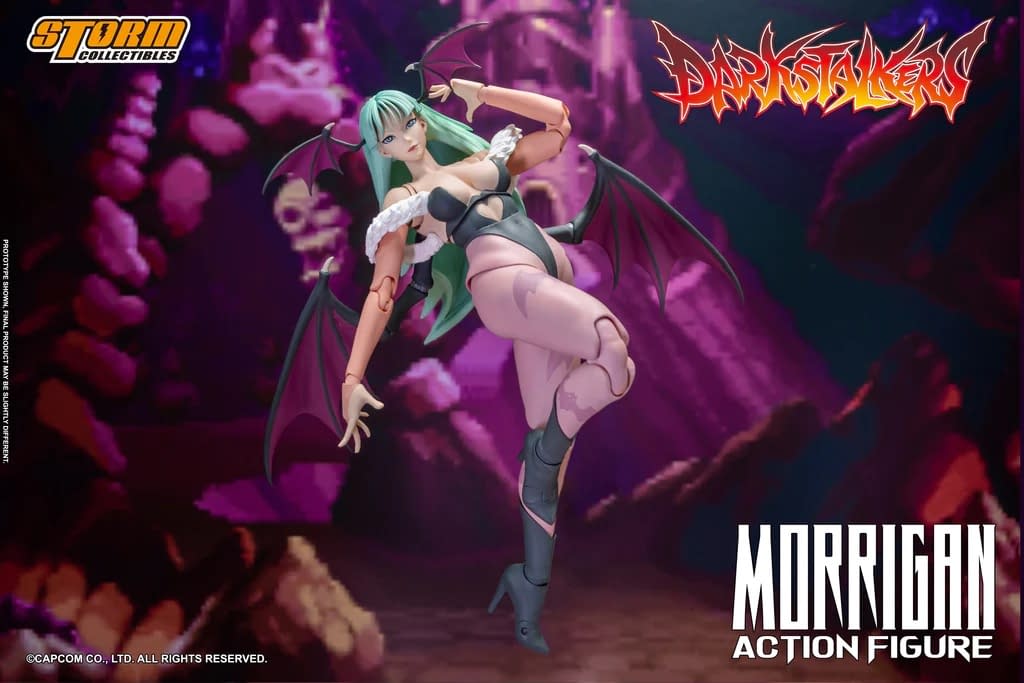 Darkstalkers Succubus Morrigan Joins the Fight with Storm Collectibles