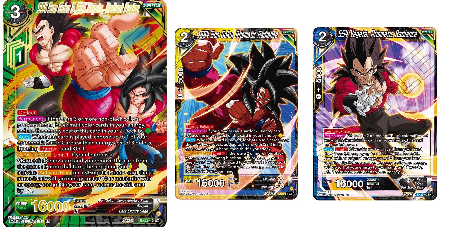 Dragon Ball Super 2023 Anniversary Box: SS4 Goku & Vegeta