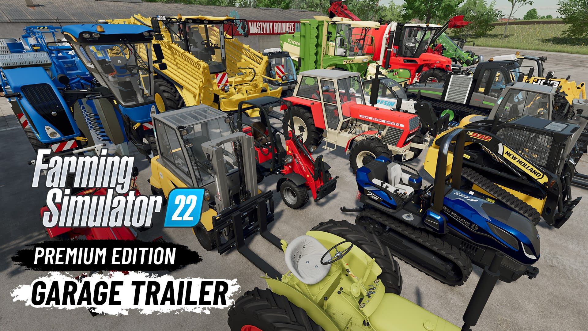 Farming Simulator 22 premium edition and expansion announced