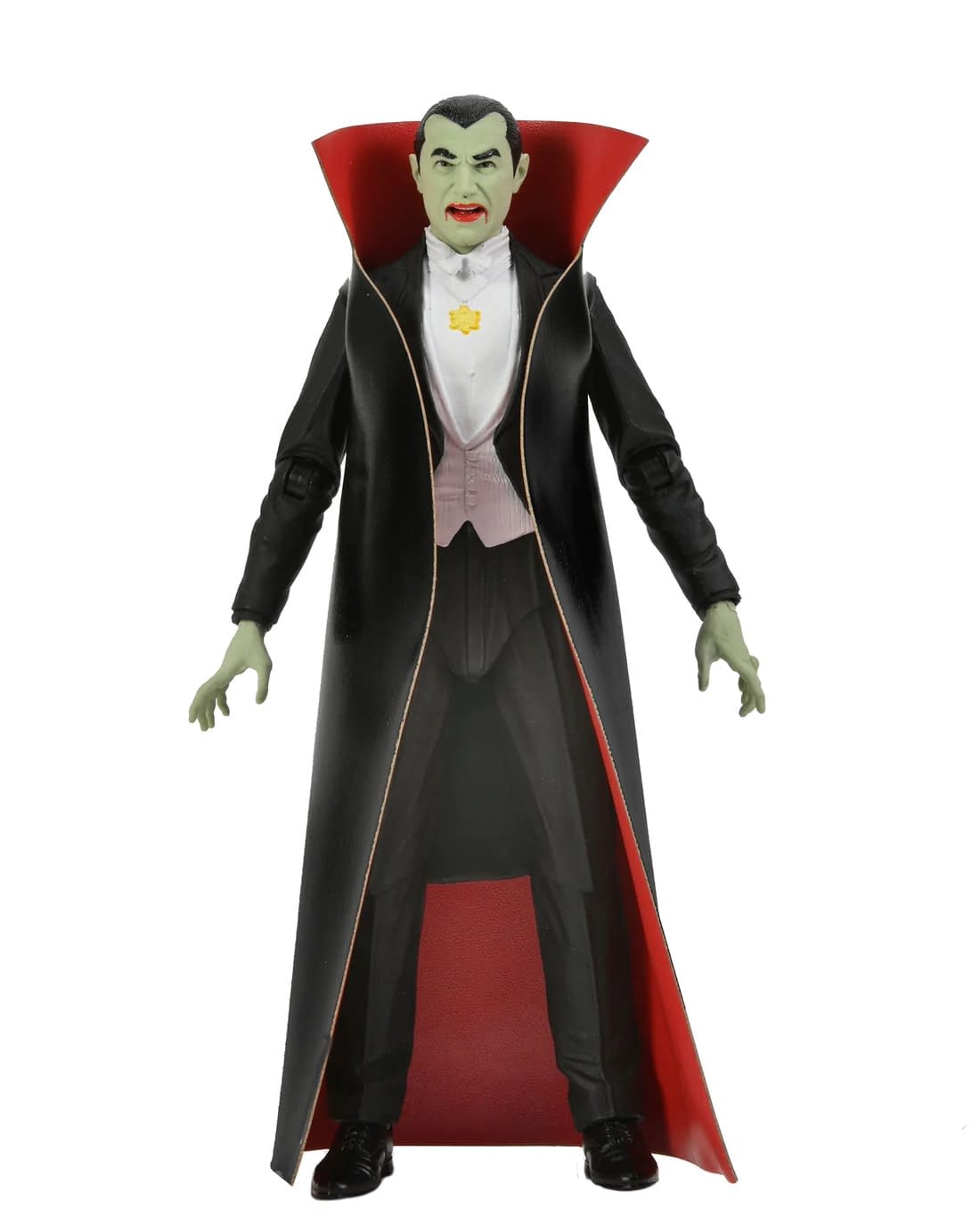 NECA Unveils New Universal Monsters GITD Retro Dracula Figure