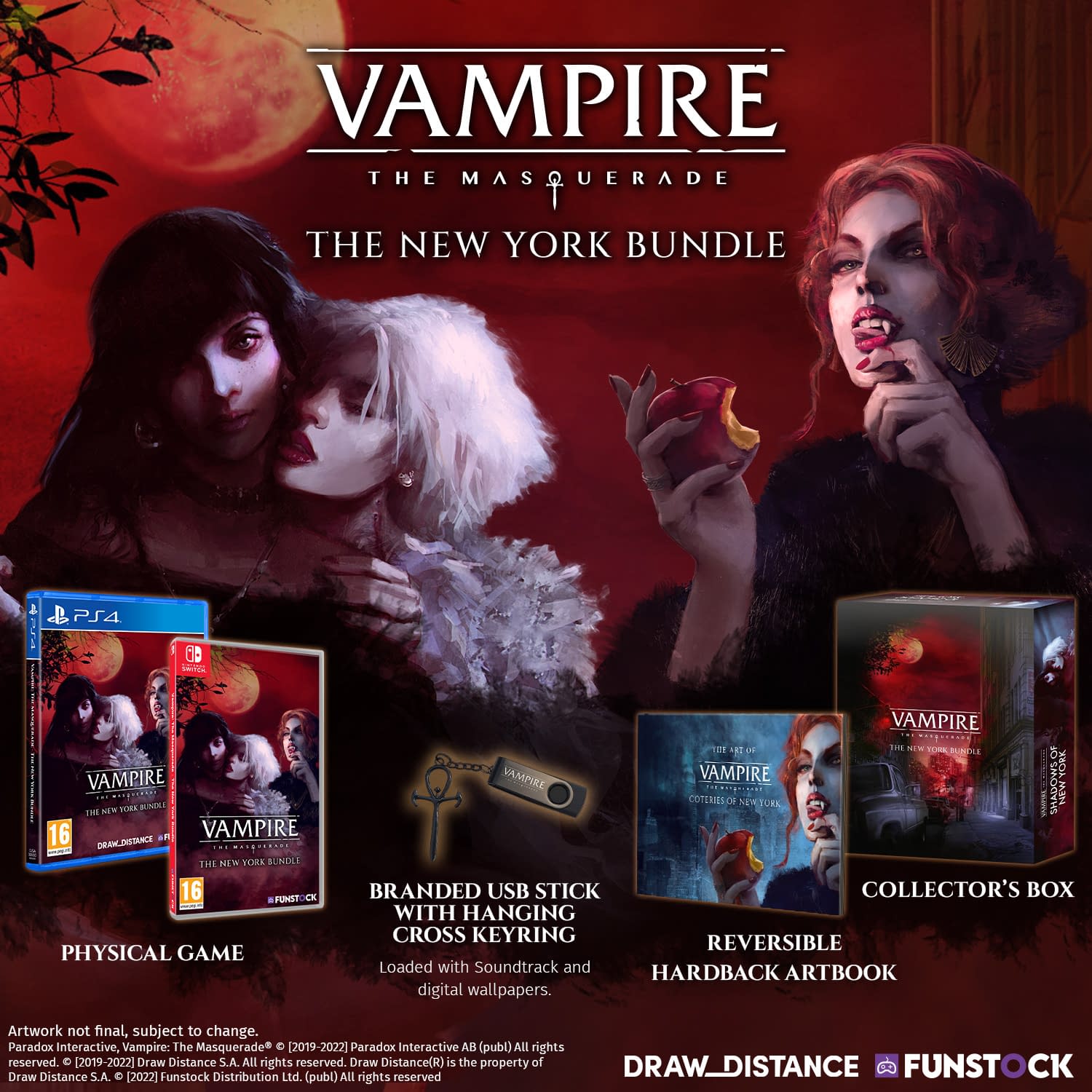 Vampire: The Masquerade - Coteries of New York and Shadows of New York  getting a physical release